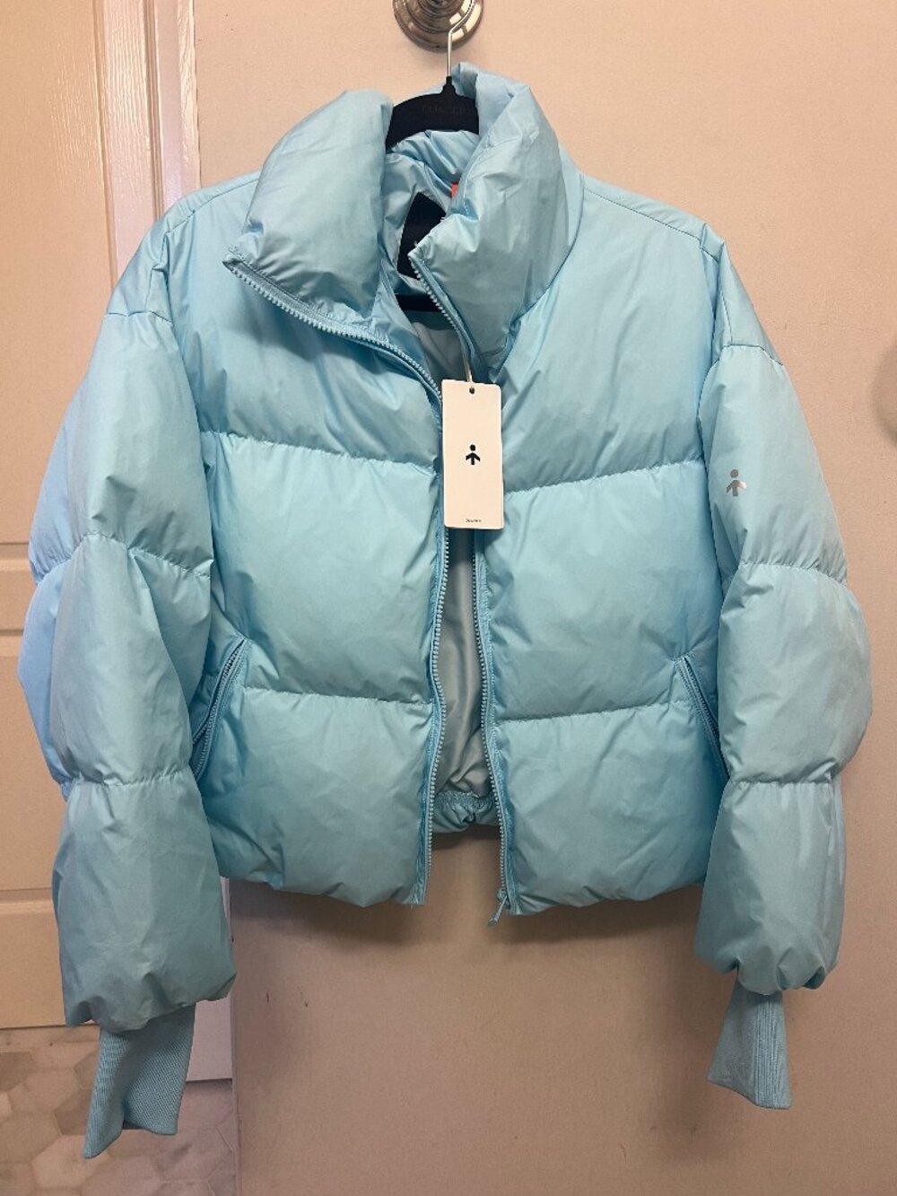 NWT - Short Puffer Jacket - blue - OROLAY